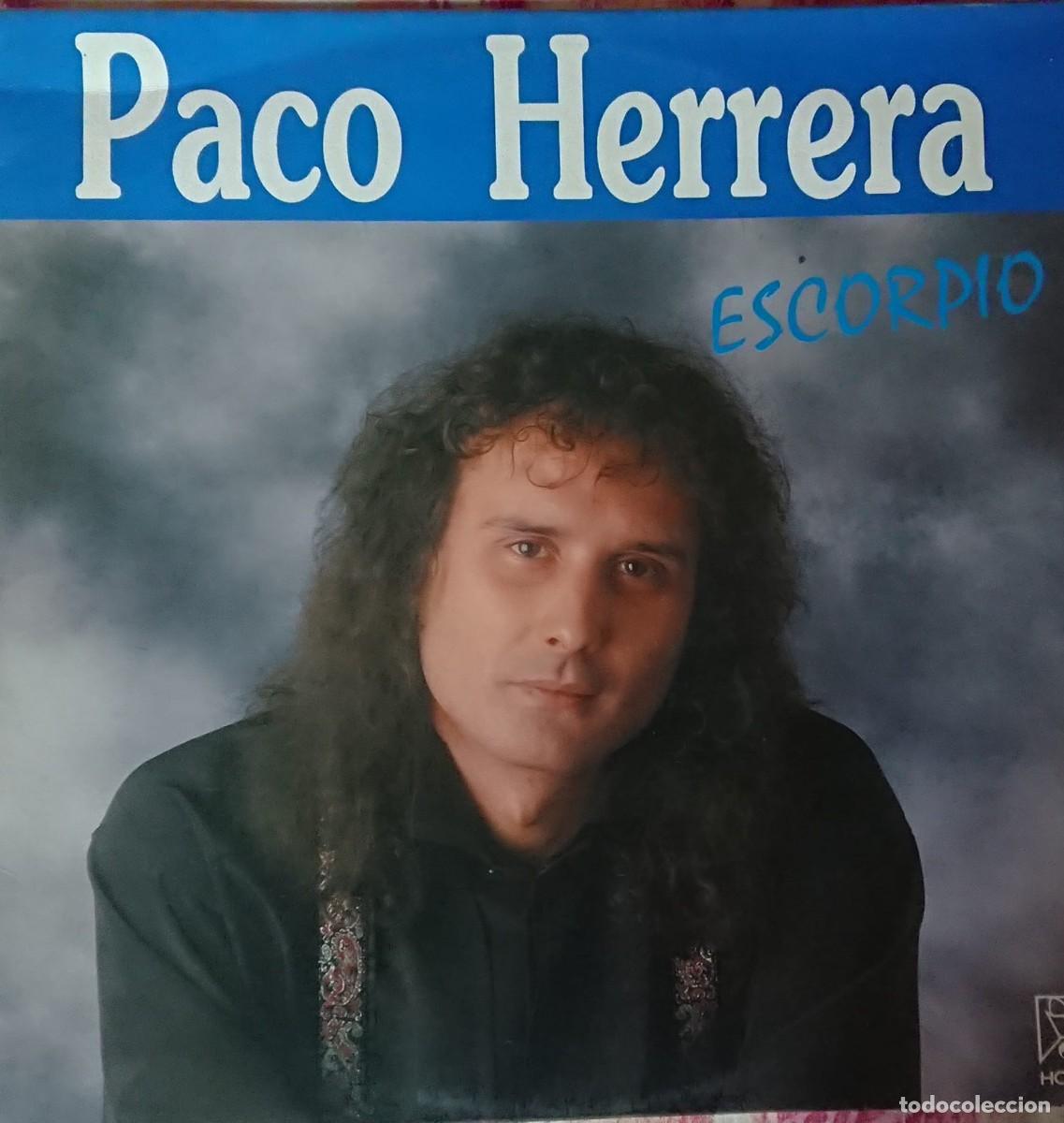 Discos de vinilo: PACO HERRERA - ESCORPIO - 1990 - Foto 1