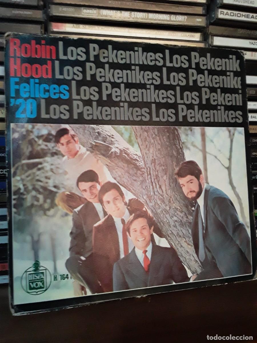 Discos de vinilo: Los Pekenikes &lrm;&ndash; Robin Hood - simple - Foto 2