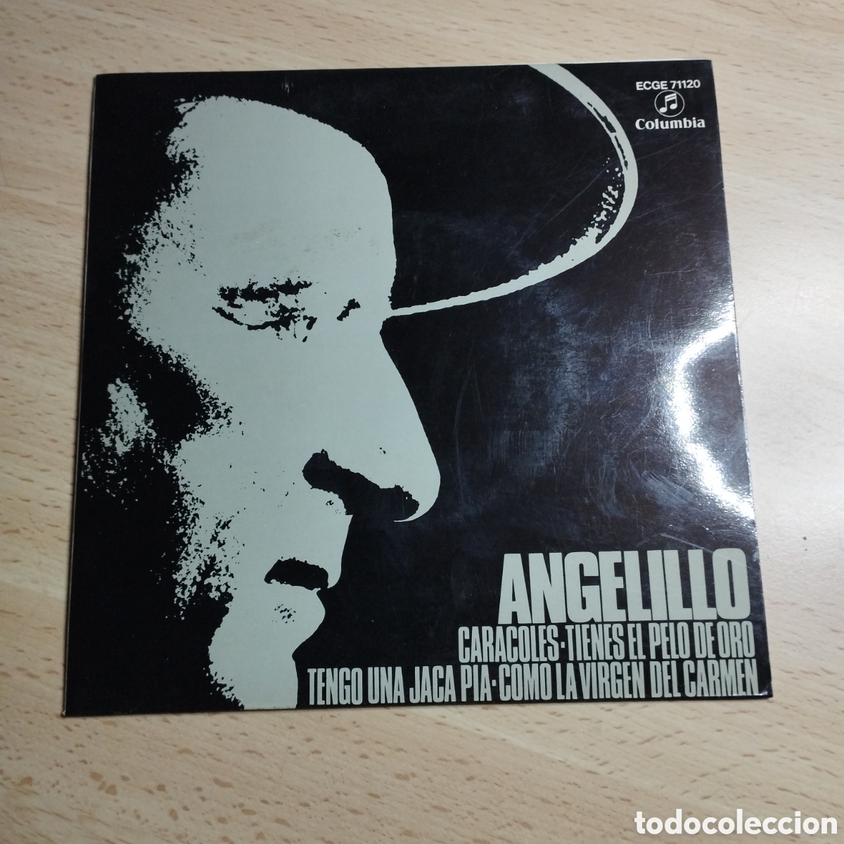 Discos de vinilo: EP 7&rdquo; Angelillo 1972. Caracoles + 3. - Foto 1