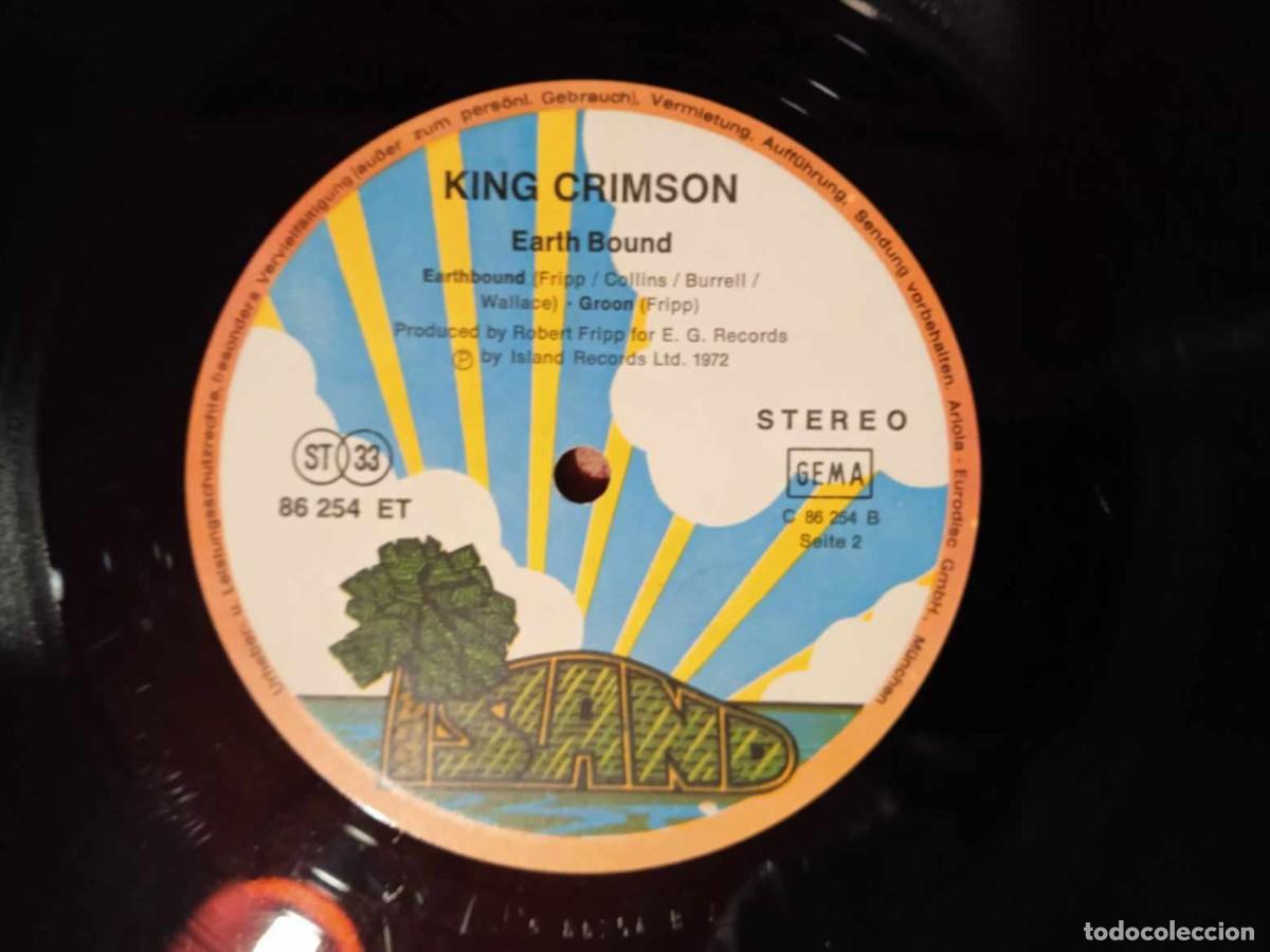 Discos de vinilo: KING CRIMSON - EARTHBOUND - 1972 - Foto 3