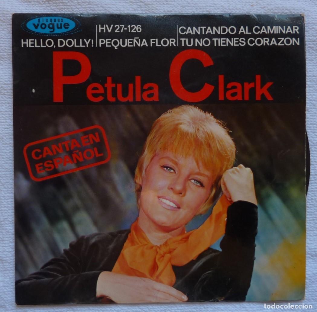 Discos de vinilo: PETULA CLARK // HELLO DOLLY+3 // 1964 // EP - Foto 1
