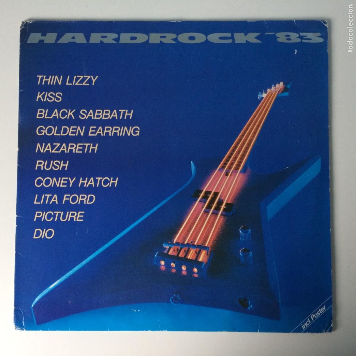 Discos de vinilo: Various &lrm;&ndash; Hardrock 83 , Holanda 1983 Vertigo - Foto 1