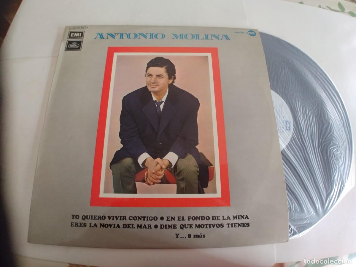 Discos de vinilo: ANTONIO MOLINA-LP EN SILENCIO... - Foto 1