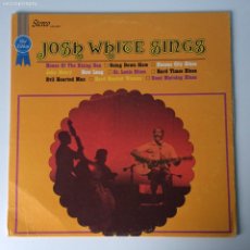 Discos de vinilo: JOSH WHITE ‎– JOSH WHITE SINGS , USA BLUE RIBBON