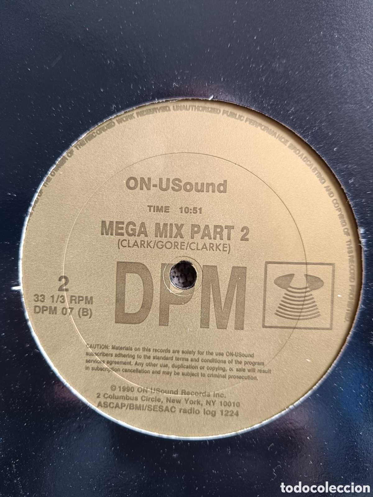 Discos de vinilo: Depeche Mode &ndash; Mega Mix Part 1 / Mega Mix Part 2 - Foto 2