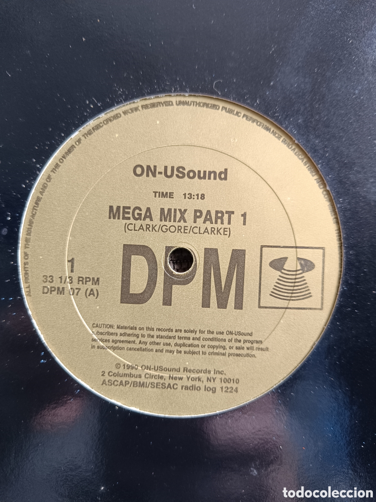 Discos de vinilo: Depeche Mode &ndash; Mega Mix Part 1 / Mega Mix Part 2 - Foto 1