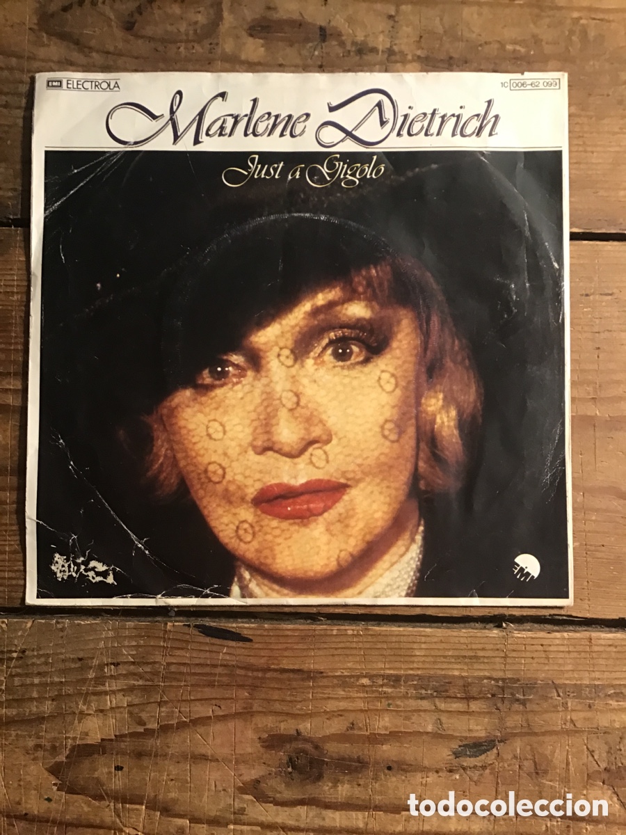 Discos de vinilo: Marlene Dietrich Just A Gigolo - Foto 1