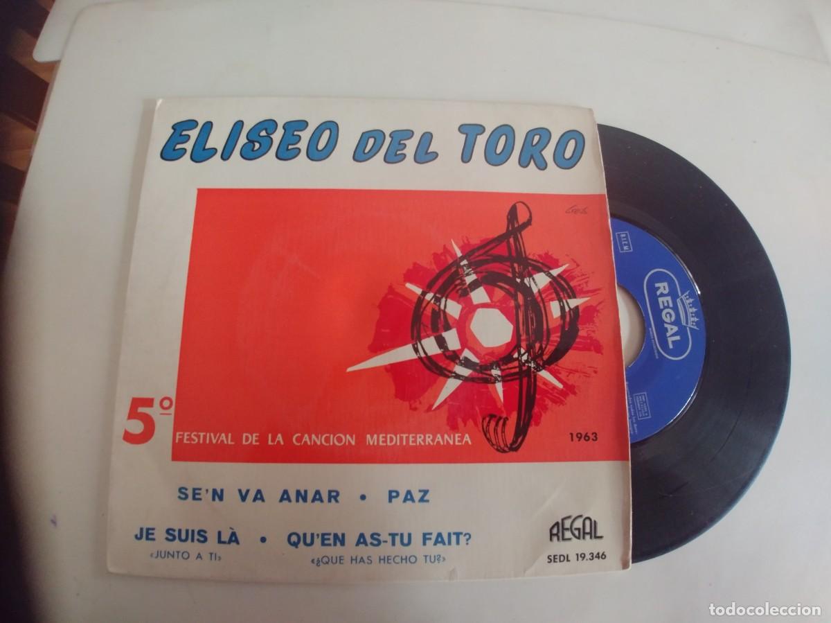 Discos de vinilo: ELISEO DEL TORO-EP SE&acute;N VA ANAR +3 - Foto 1