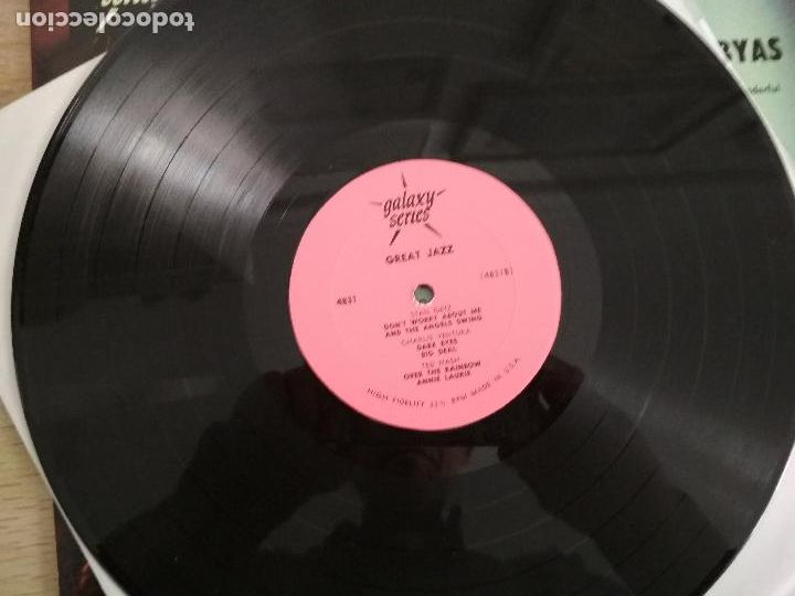 Discos de vinilo: Great Jazz, 1958,edicion USA, - Foto 3
