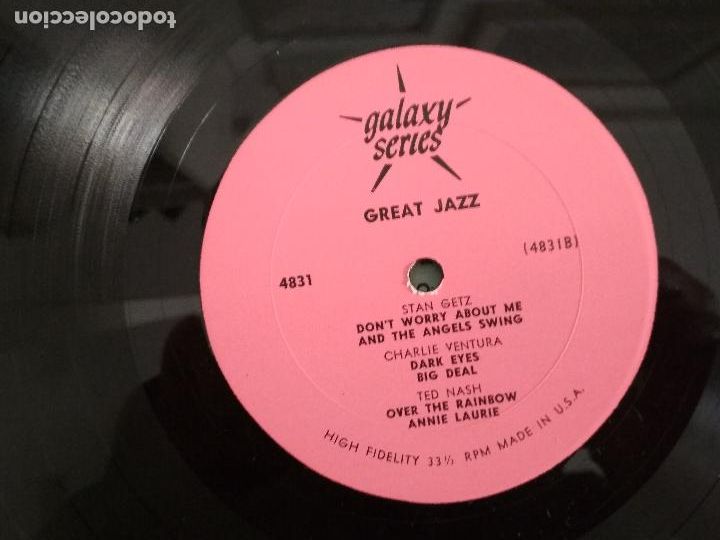Discos de vinilo: Great Jazz, 1958,edicion USA, - Foto 5