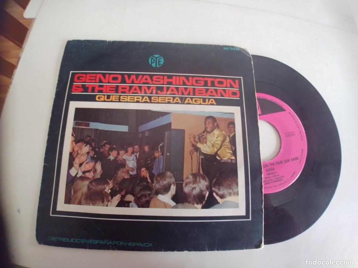 Discos de vinilo: GENO WASHINGTON & THE RAM JAM BAND-SINGLE QUE SERA SERA - Foto 1