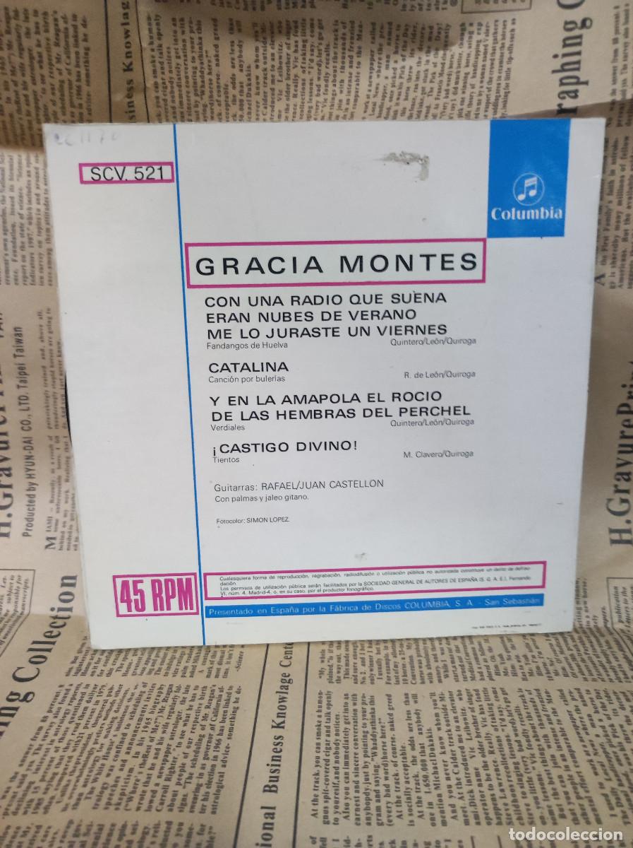 Discos de vinilo: GRACIA MONTES - Foto 2