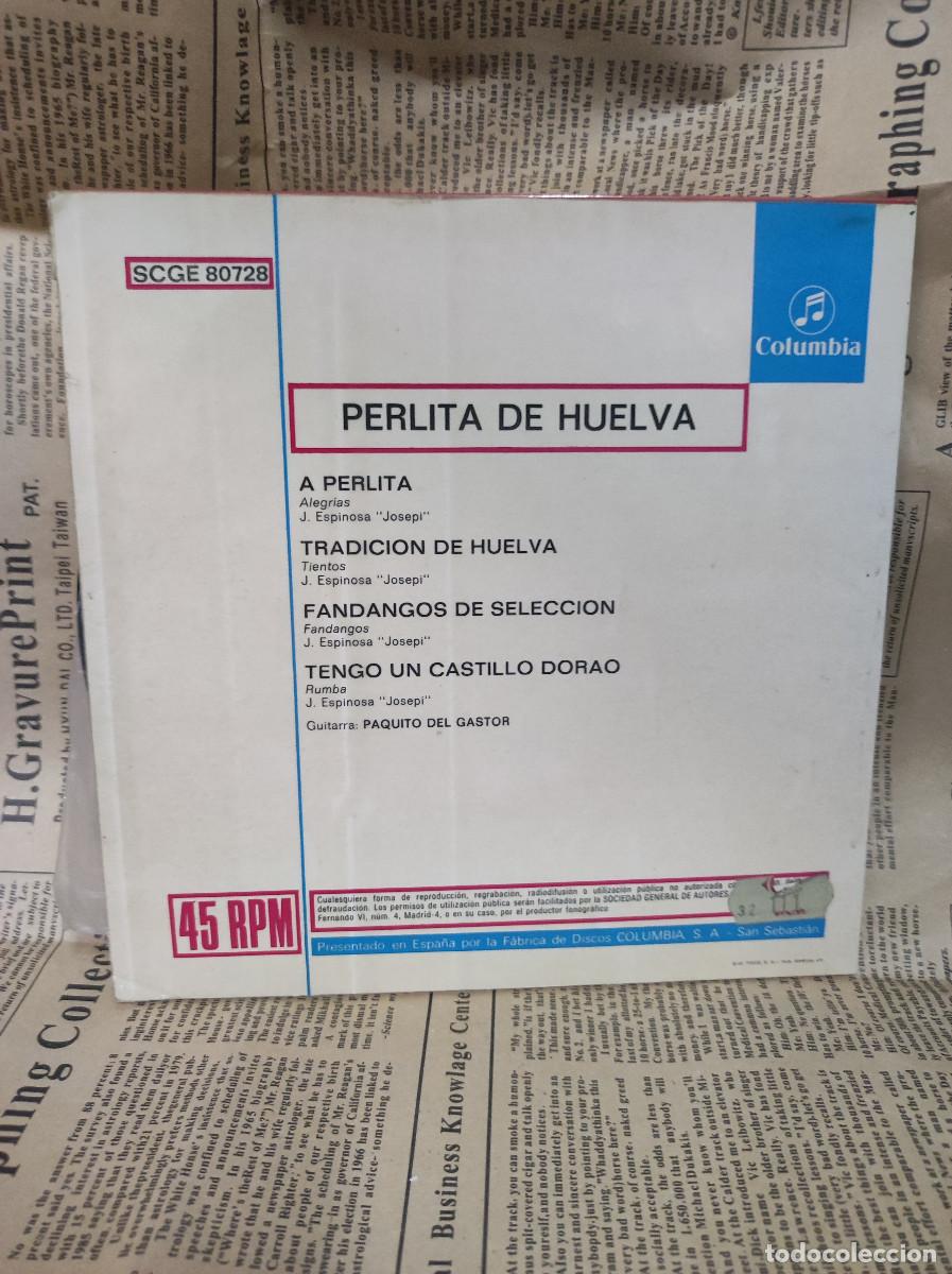 Discos de vinilo: PERLITA DE HUELVA - Foto 2