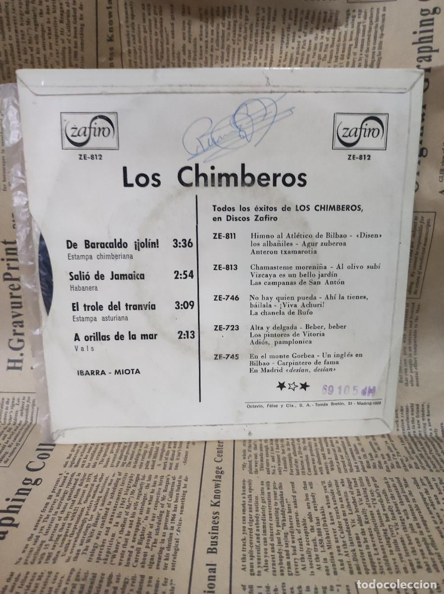 Discos de vinilo: LOS CHIMBEROS DE BARACALDO JOLIN - Foto 2