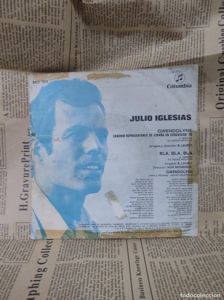 Discos de vinilo: Julio Iglesias &ndash; Gwendolyne - Foto 2