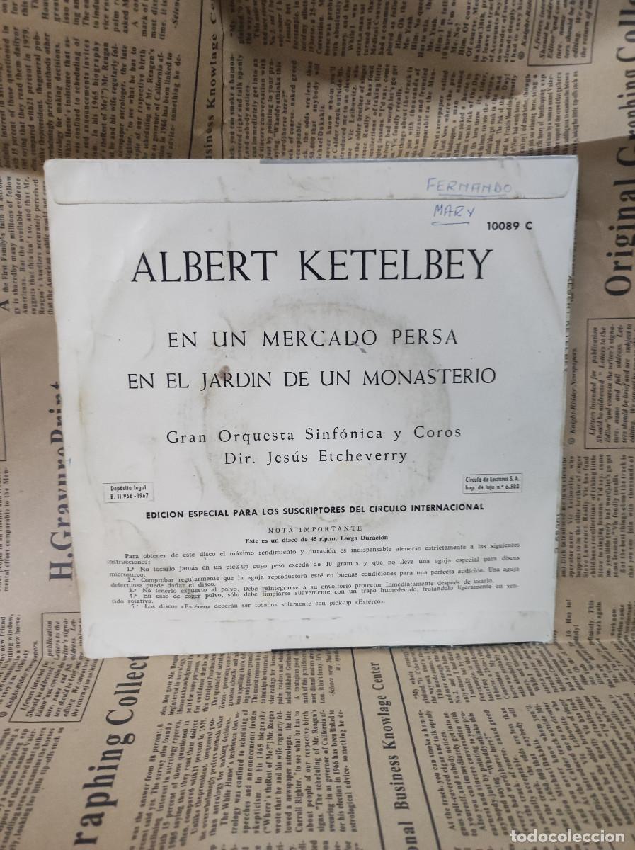 Discos de vinilo: Albert Ketelbey &ndash; En Un Mercado Persa - Foto 2