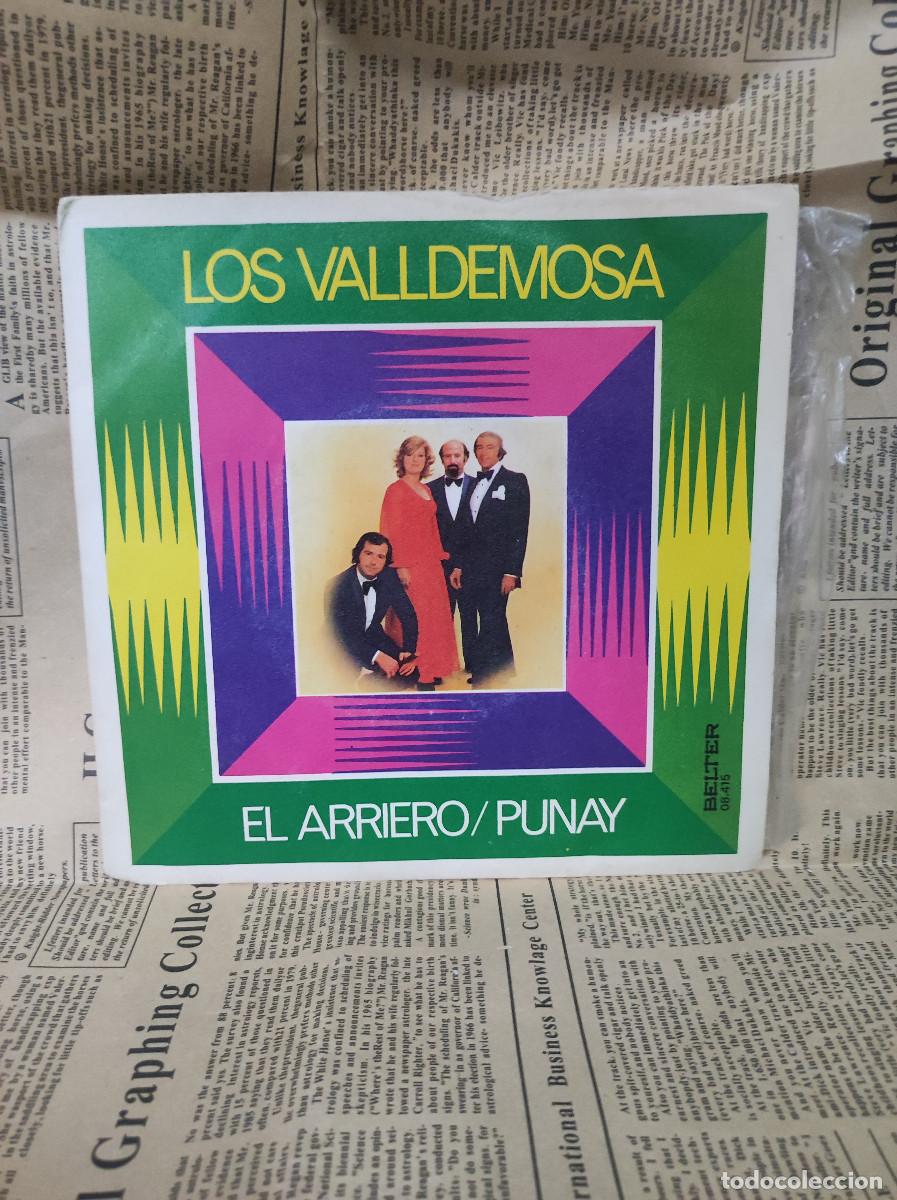 Discos de vinilo: Los Valldemosa &ndash; El Arriero / Punay - Foto 1
