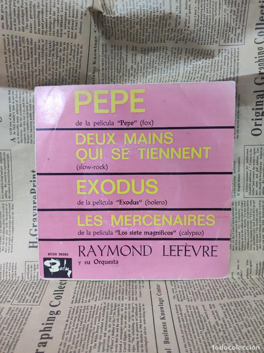 Discos de vinilo: Raymond Lef&egrave;vre Y Su Orquesta &ndash; Pepe - Foto 1