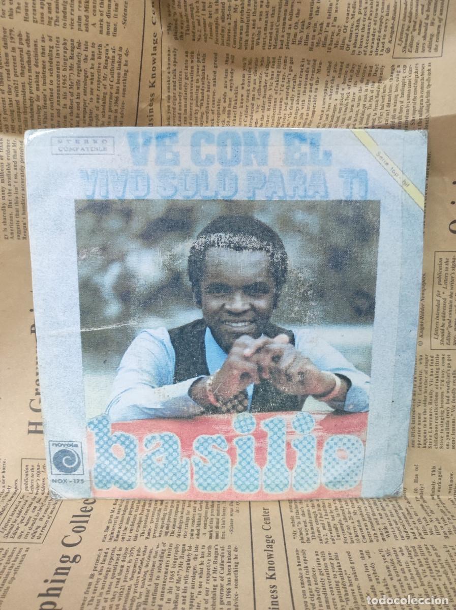 Discos de vinilo: Basilio &ndash; Ve Con El / Vivo S&oacute;lo Para Ti - Foto 1