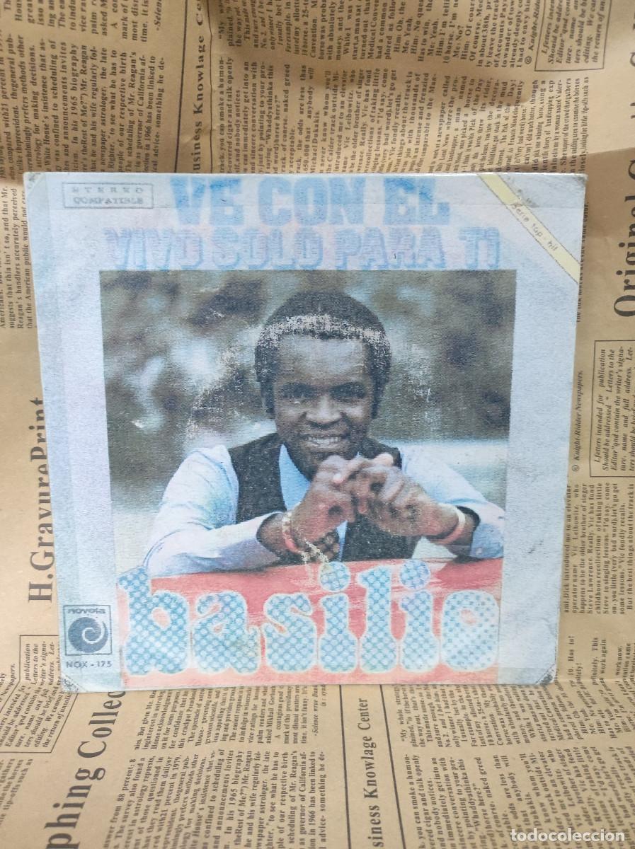 Discos de vinilo: Basilio &ndash; Ve Con El / Vivo S&oacute;lo Para Ti - Foto 2