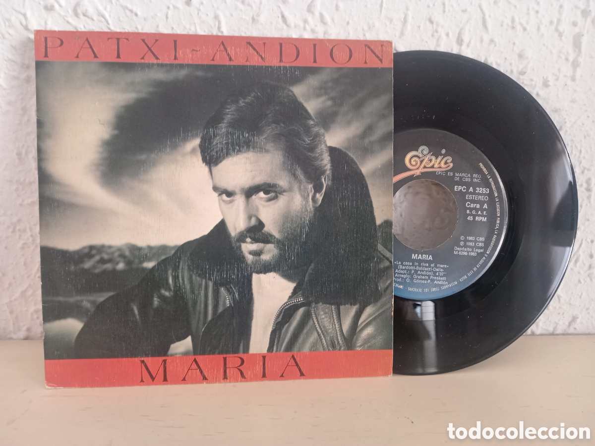 Discos de vinilo: PATXI ANDION. Maria..Single 1983 - Foto 1