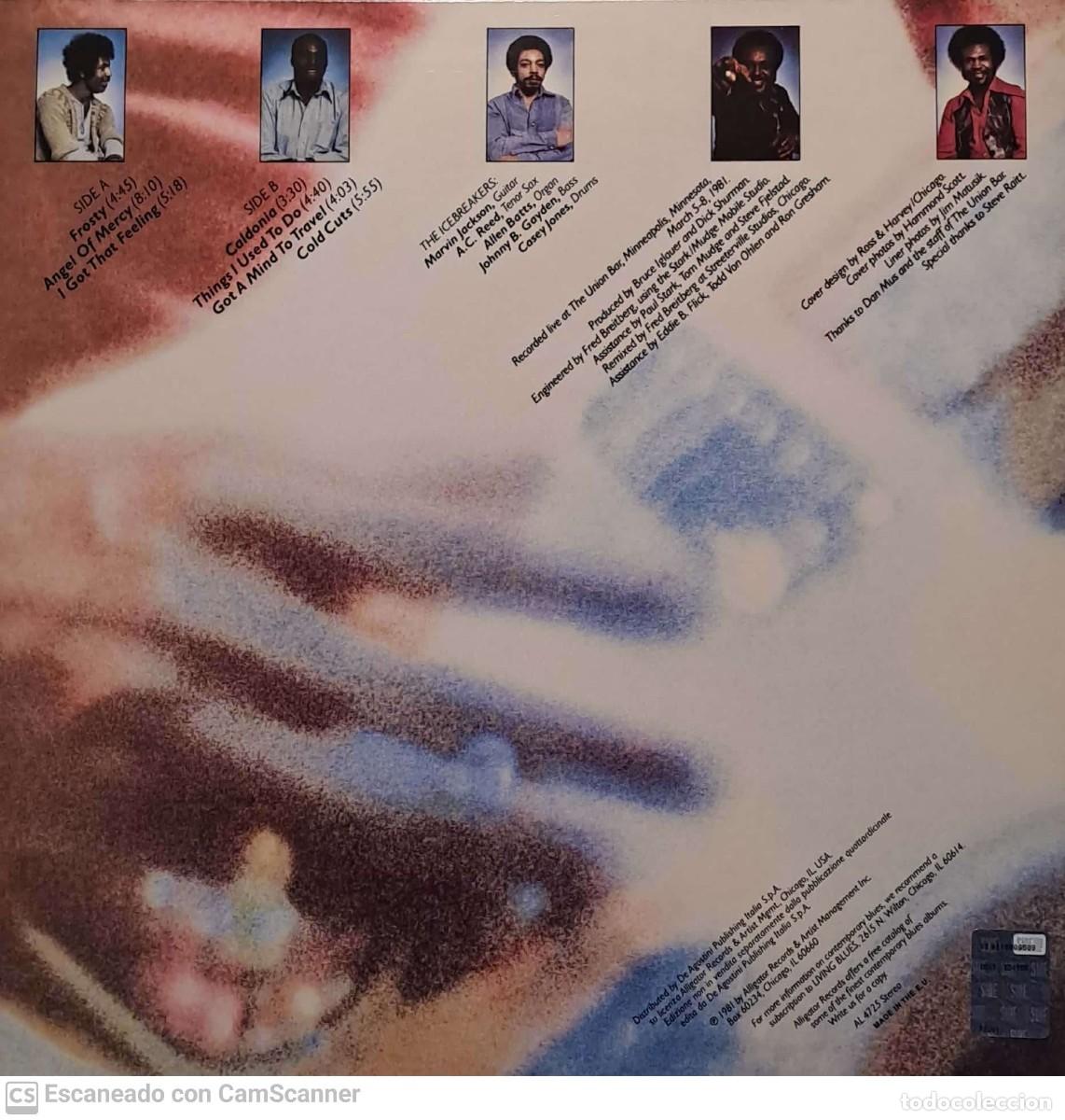 Discos de vinilo: Albert Collins &lrm;&ndash; Frozen Alive! - Foto 2