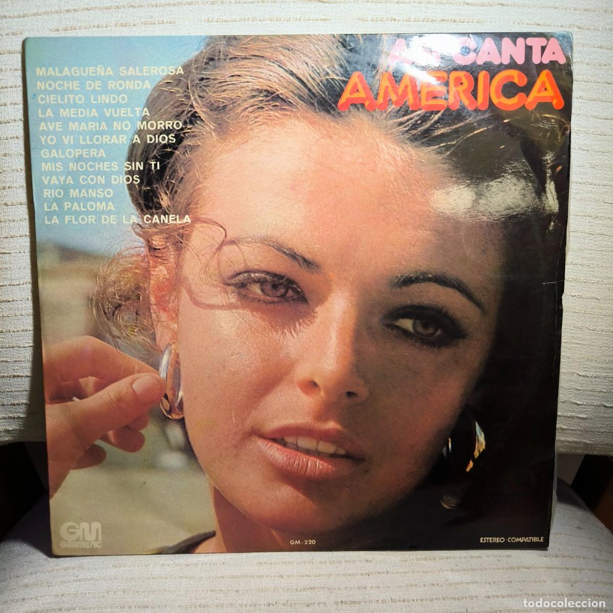 Vinyl records: ASI CANTA AMERICA LP VINILO GRAMUSIC 1973-ESPA&Ntilde;A COMPILATION VG+/NM -LATIN , RANCHERA , BALAD