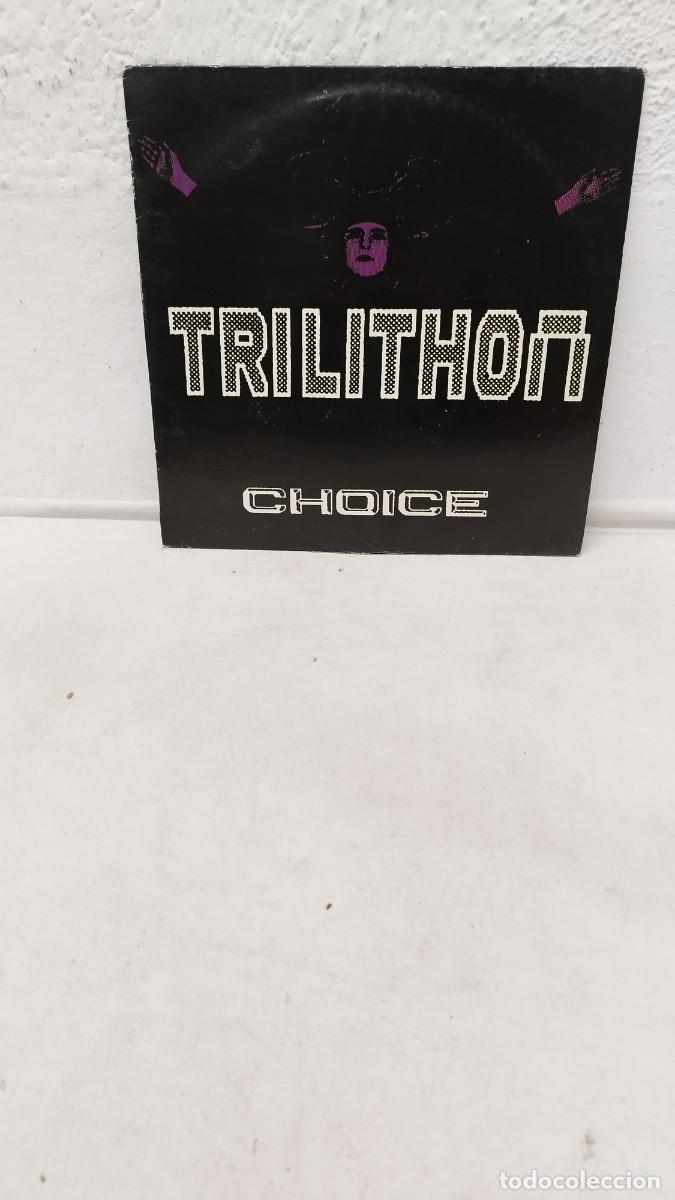 Discos de vinilo: Trilithon &ndash; Choice.Hardcore Tachno, Maxi Single a&ntilde;o 1991 - Foto 1