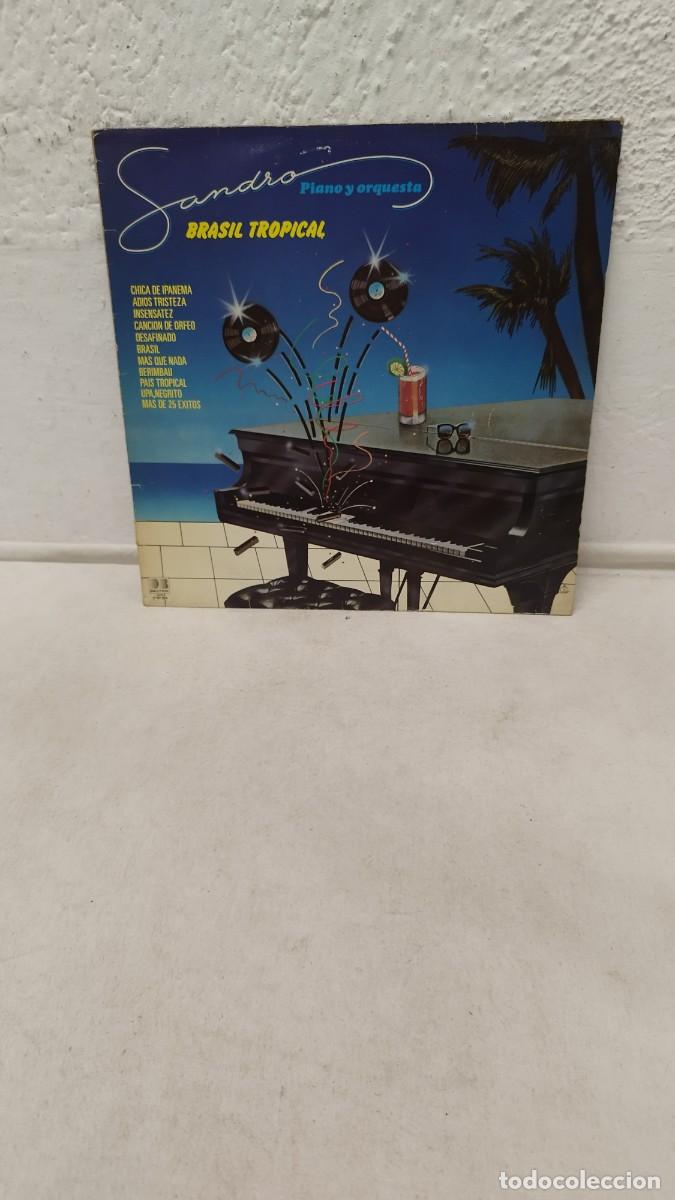 Discos de vinilo: Sandro &ndash; Brasil Tropical.Bossanova Samba - Foto 1