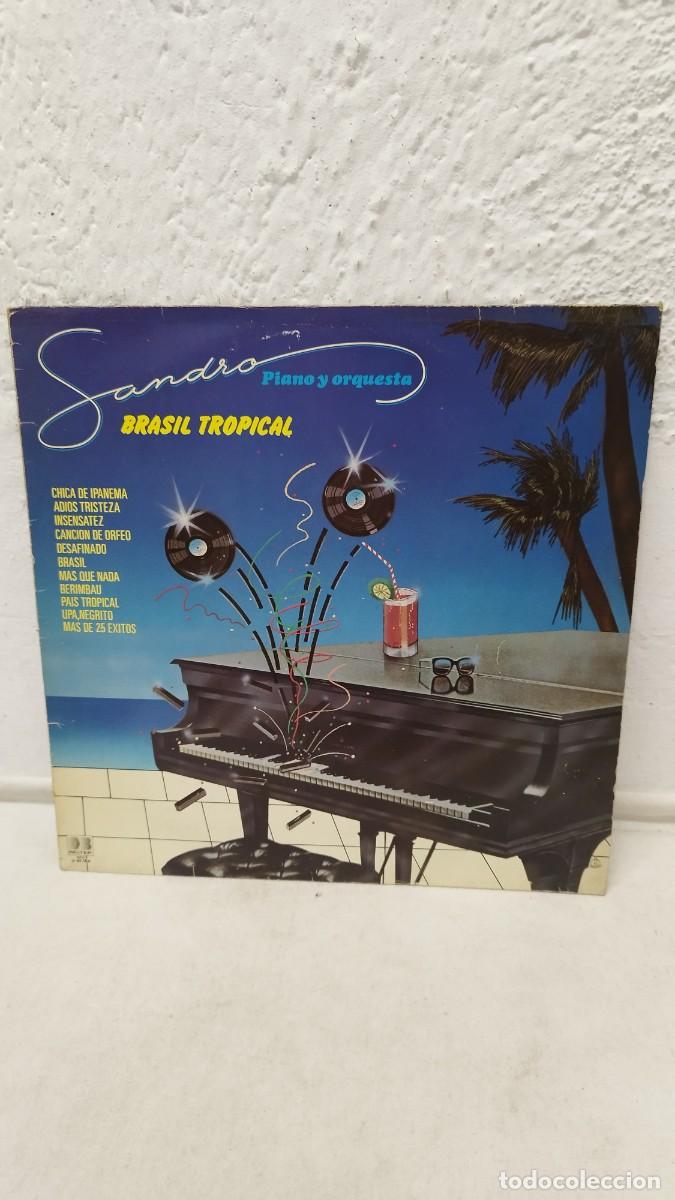 Discos de vinilo: Sandro &ndash; Brasil Tropical.Bossanova Samba - Foto 2
