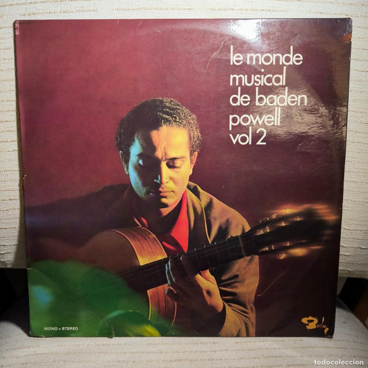 Discos de vinilo: BADEN POWELL - LE MONDE MUSICAL DE BADEN POWELL VOL. 2 LP VINILO 1982 PHILIPS G+/G+
