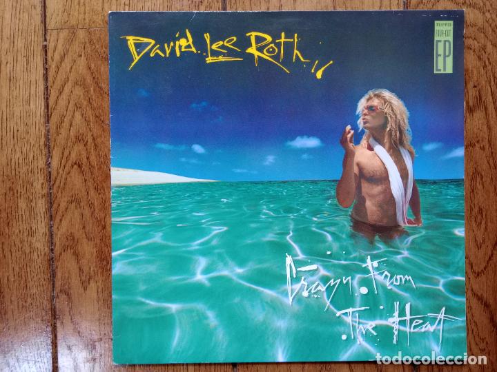 Discos de vinilo: David Lee Roth - crazy from the heat - Foto 1