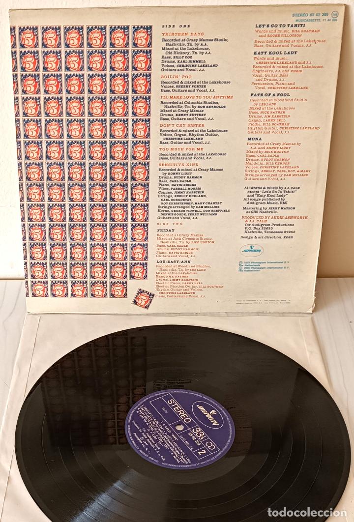 Discos de vinilo: JJ CALE - 5 MERCURY - 1982 - Foto 2