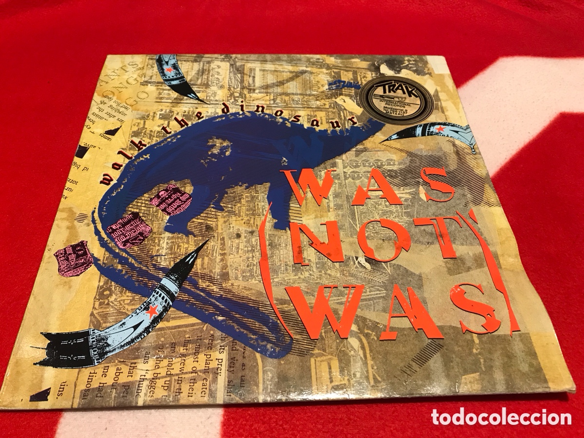 Discos de vinilo: Maxi Single Was Not Was - Walk The Dinosaur - Foto 1
