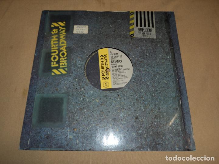 Discos de vinilo: Nuance Featuring Vikki Love &ndash; Loveride - Foto 3