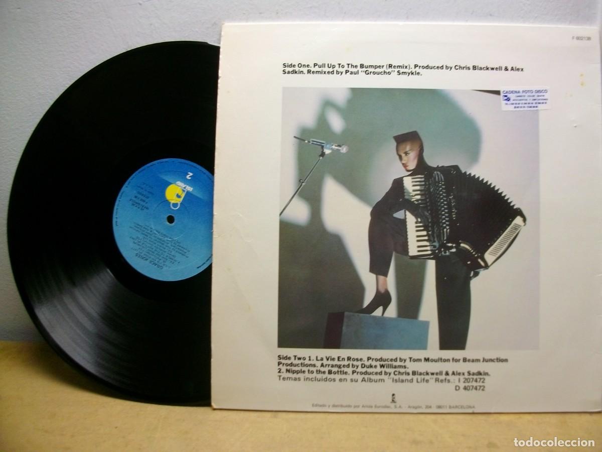 Discos de vinilo: Grace Jones &ndash; Pull Up To The Bumper 12 MAXI - Foto 2