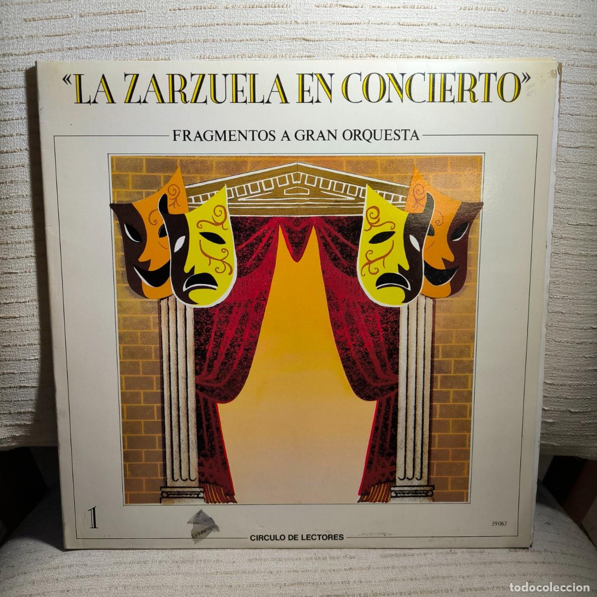 Disques de vinyle: LA ZARZUELA EN CONCIERTO -FRAGMENTOS A GRAN ORQUESTA- LP VINILO X2 IBEROFON-1987 SPAIN GATEFOLD / NM