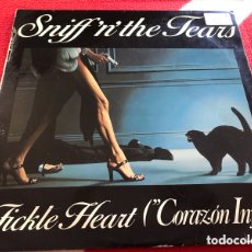 Discos de vinilo: LP SNIFF ‘N’ THE TEARS - FICKLE HEART