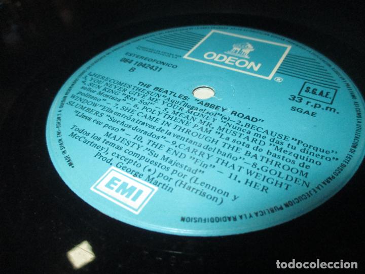 Discos de vinilo: THE BEATLES - ABBEY ROAD - EMI ODEON - SPAIN - REF 064 1042431 - T - - Foto 7