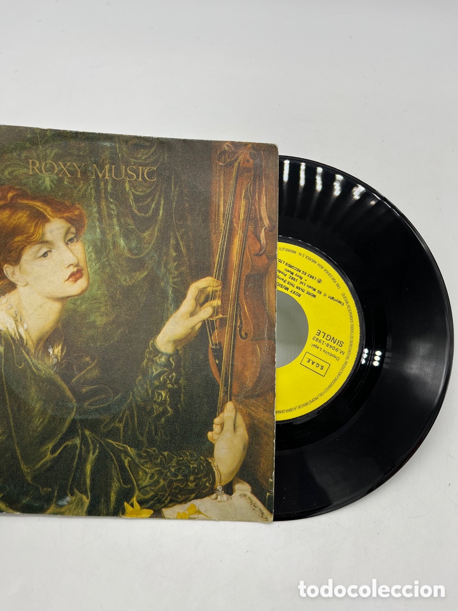 Discos de vinilo: Roxy Music - More Than This - 1982 - Foto 3