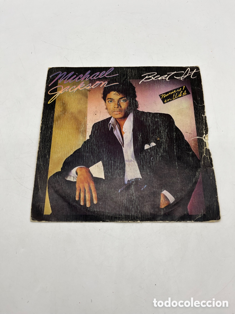 Discos de vinilo: Michael Jackson &ndash; Beat It Single 1983 - Foto 1