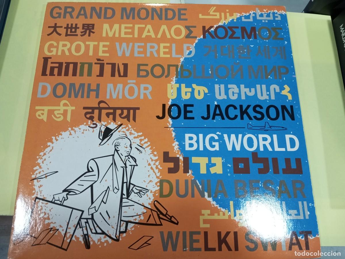 Discos de vinilo: 2 LP Joe Jackson - Big World - Foto 1