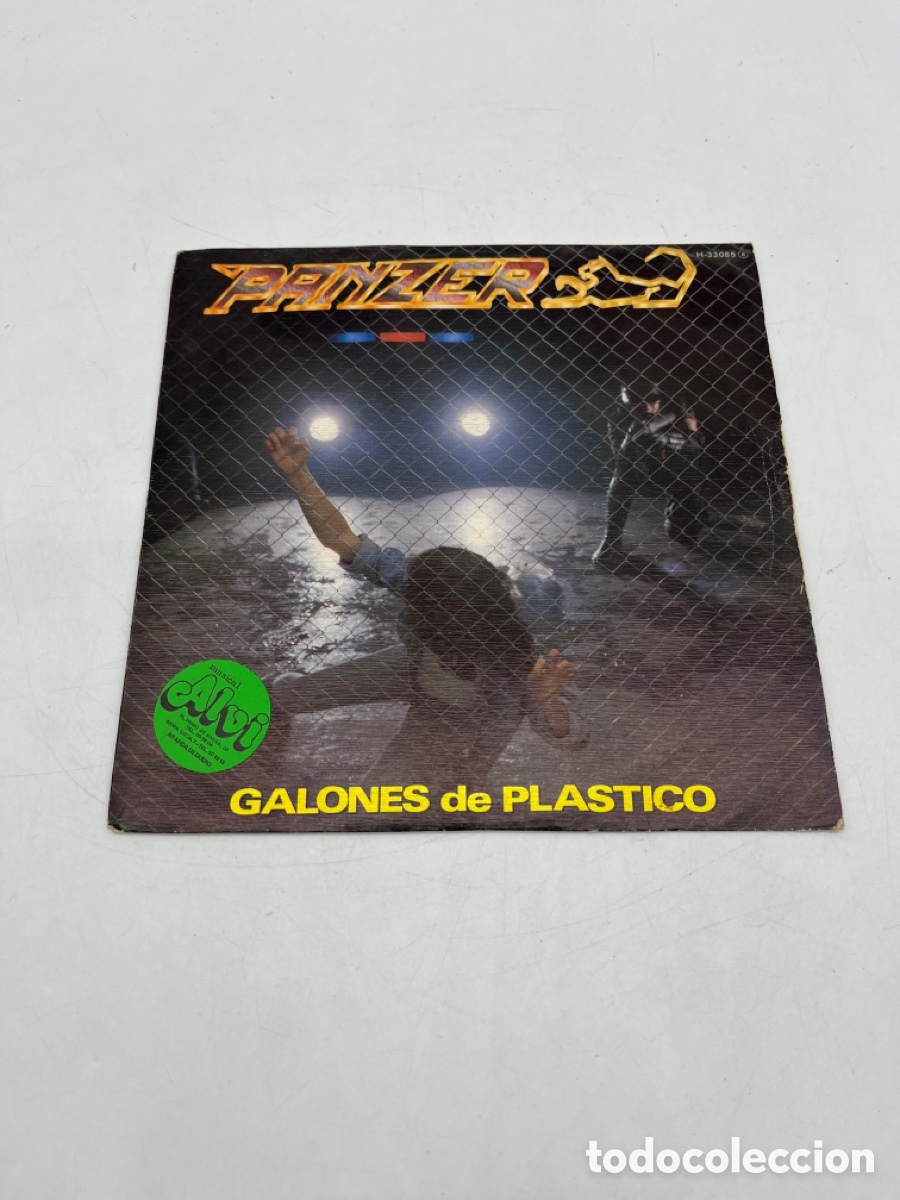 Discos de vinilo: Panzer - Galones De Plastico 1983-SINGLE - Foto 1