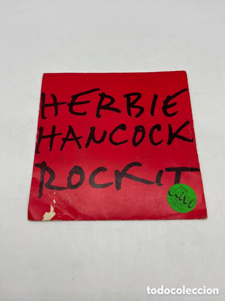 Discos de vinilo: Herbie hancock. rockit. cbs single 1983 - Foto 1