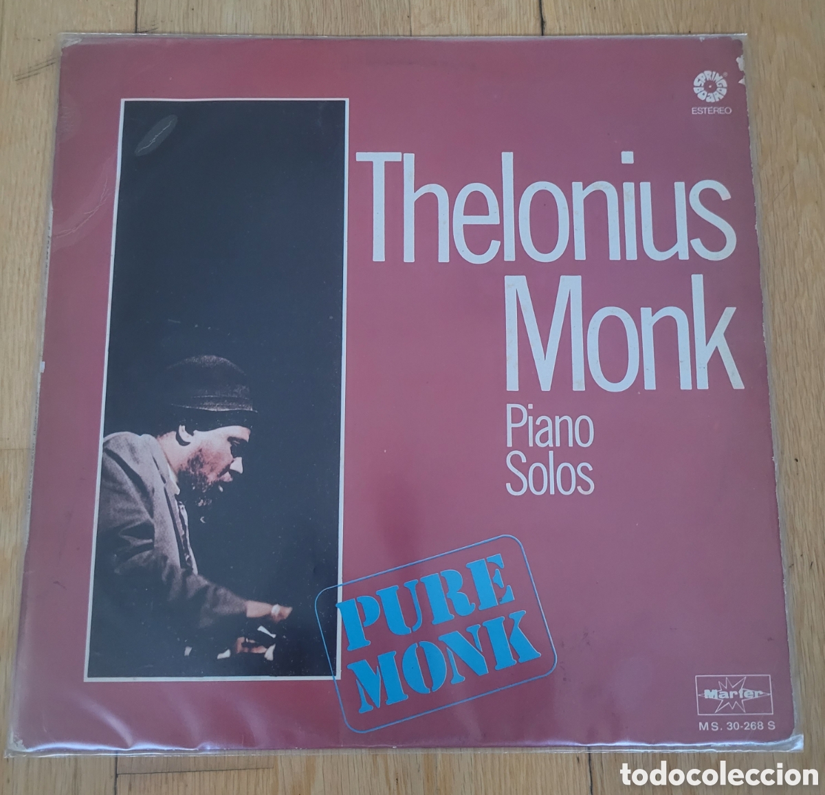 Discos de vinilo: Thelonius Monk Piano Solos lp. - Foto 1