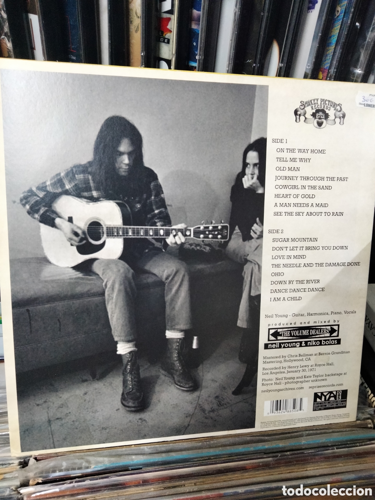 Discos de vinilo: Neil Young Royce hall 1971 - Foto 2