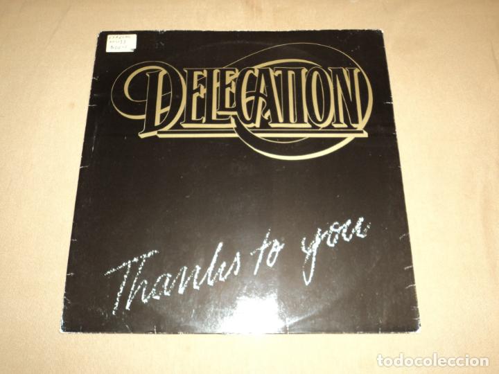 Discos de vinilo: DELEGATION - THANKS TO YOU - Foto 1