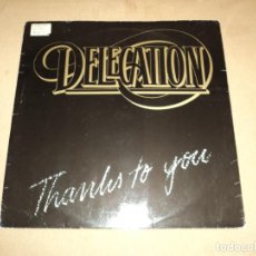 Discos de vinilo: DELEGATION - THANKS TO YOU