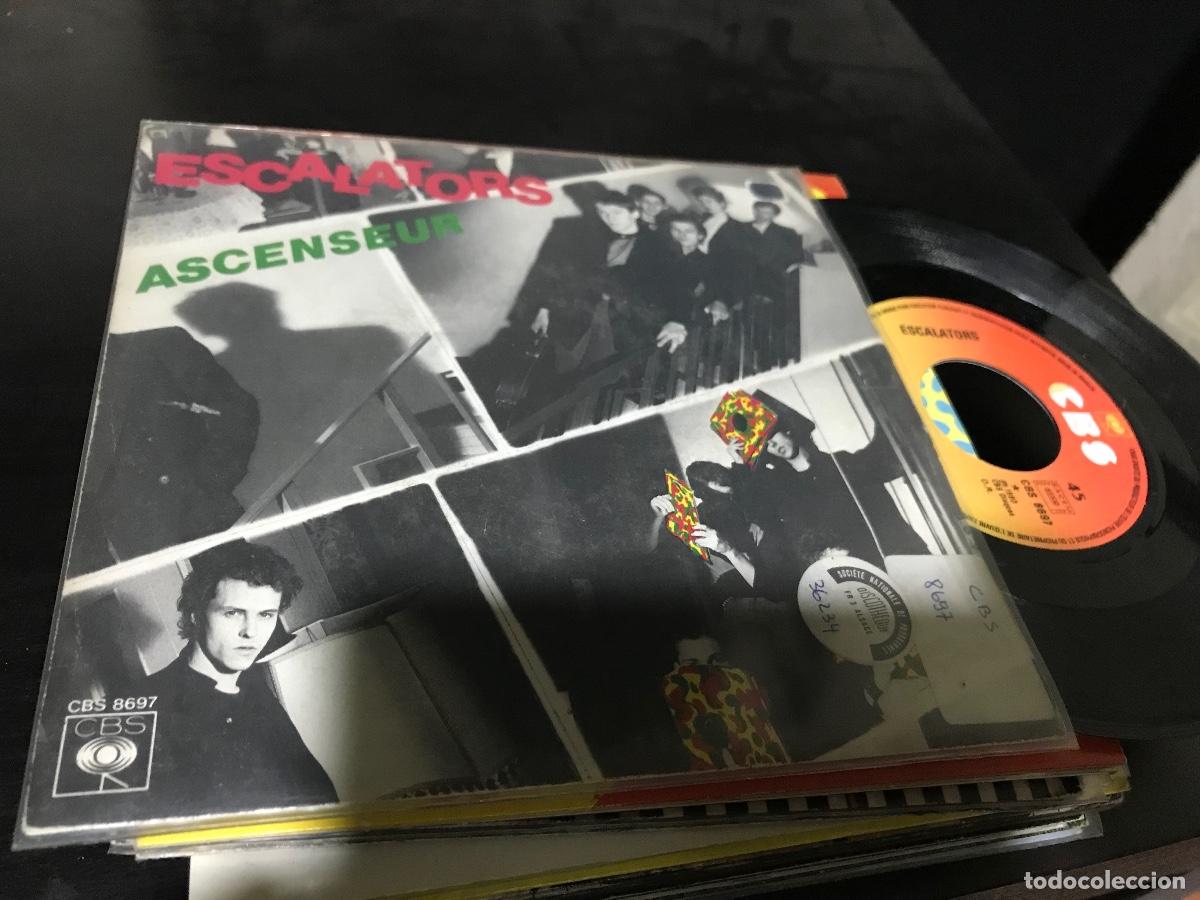 Discos de vinil: ESCALATORS - ASCENSEUR 7&rdquo; SINGLE FRANCIA CBS 1980 - MOD POWER POP NEW WAVE