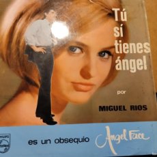 Discos de vinilo: SINGLE MIGUEL RIOS - TU SÍ TIENES ÄNGEL